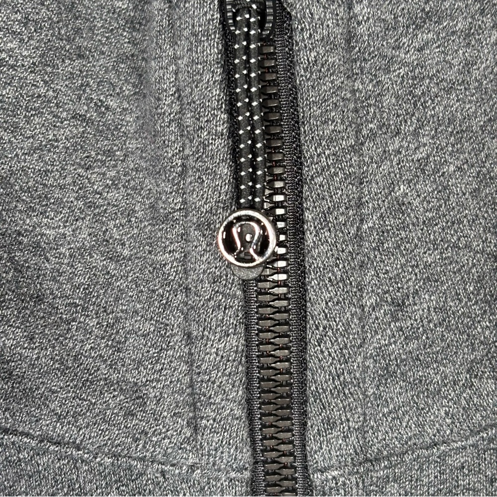 Lululemon Scuba Oversized Funnel Neck Half Zip Women’s XS/Small Gray Cropped - Picture 3 of 11